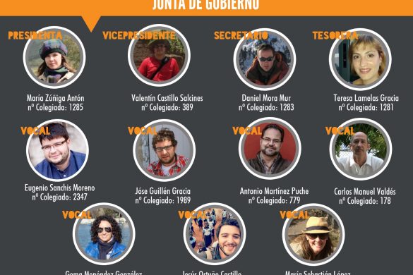 Junta de Gobierno del Colegio de Geógrafos 2018