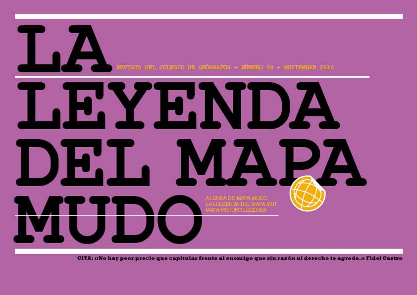 Portada Leyenda del Mapa Mudo Noviembre 2016