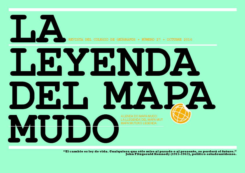 Portada Leyenda del Mapa Mudo Octubre 2016