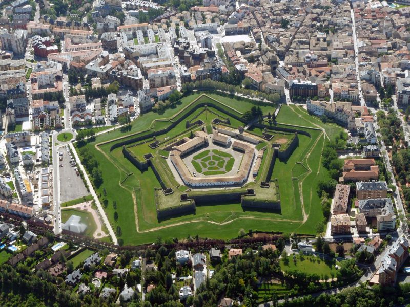 Ciudadela Jaca Vista Aerea