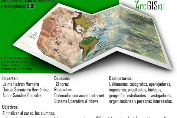cartel curso guatisea ArcGIS