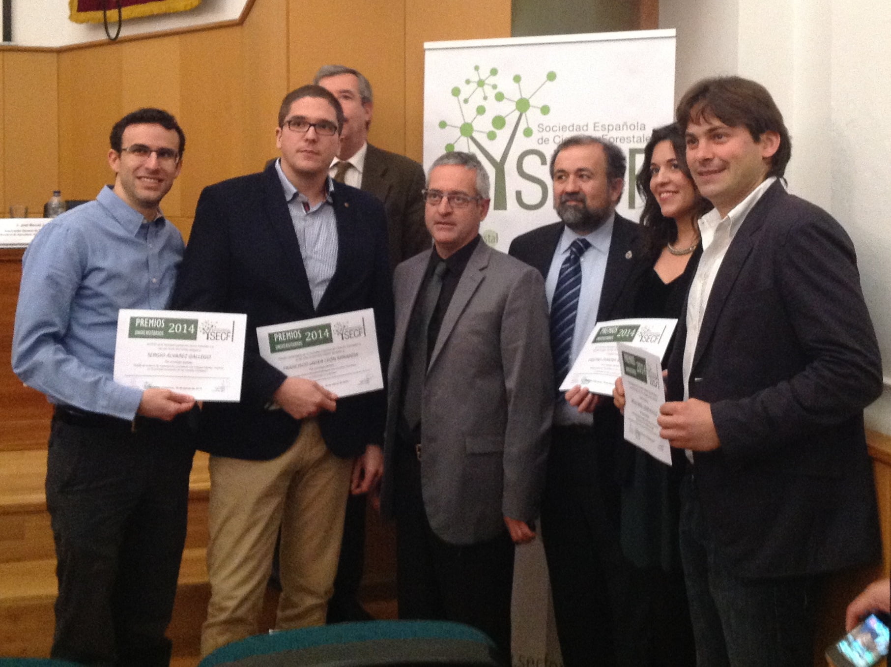 Premios Sociedad Española de Ciencias Forestales 2014