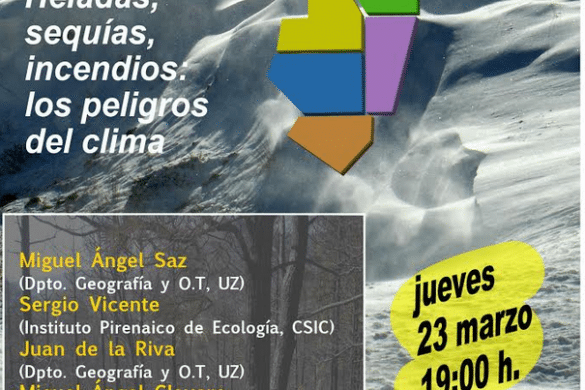 heladas, sequias, incendios, los peligros del clima