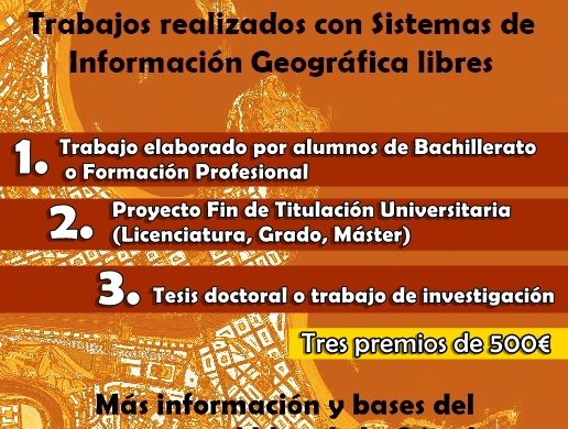 III Concurso Cátedra gvSIG trabajos con tecnologías geoespaciales libres