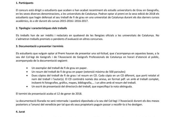 Premi Jordi Amorós defensat en qualsevol de les universitats de Catalunya.