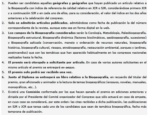 Premio Jose Manuel Rubio Recio