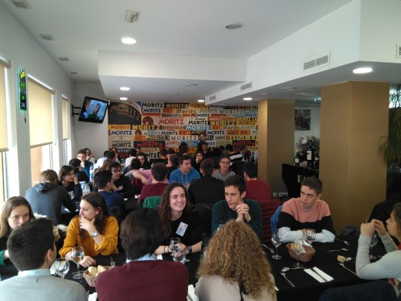 IMG-20180414-WA0023 Momentos de la comida tras la prueba de la IXª Olimpiada de Geografía