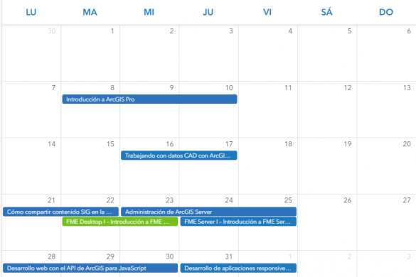 esri-mayo-2018 Esri España - Cursos Mayo 2018