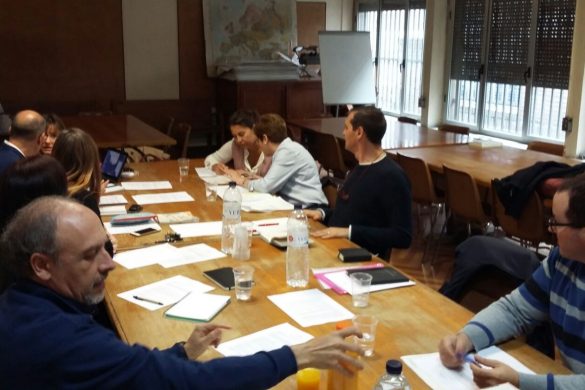 Reunión AGE y Colegio de Geógrafos