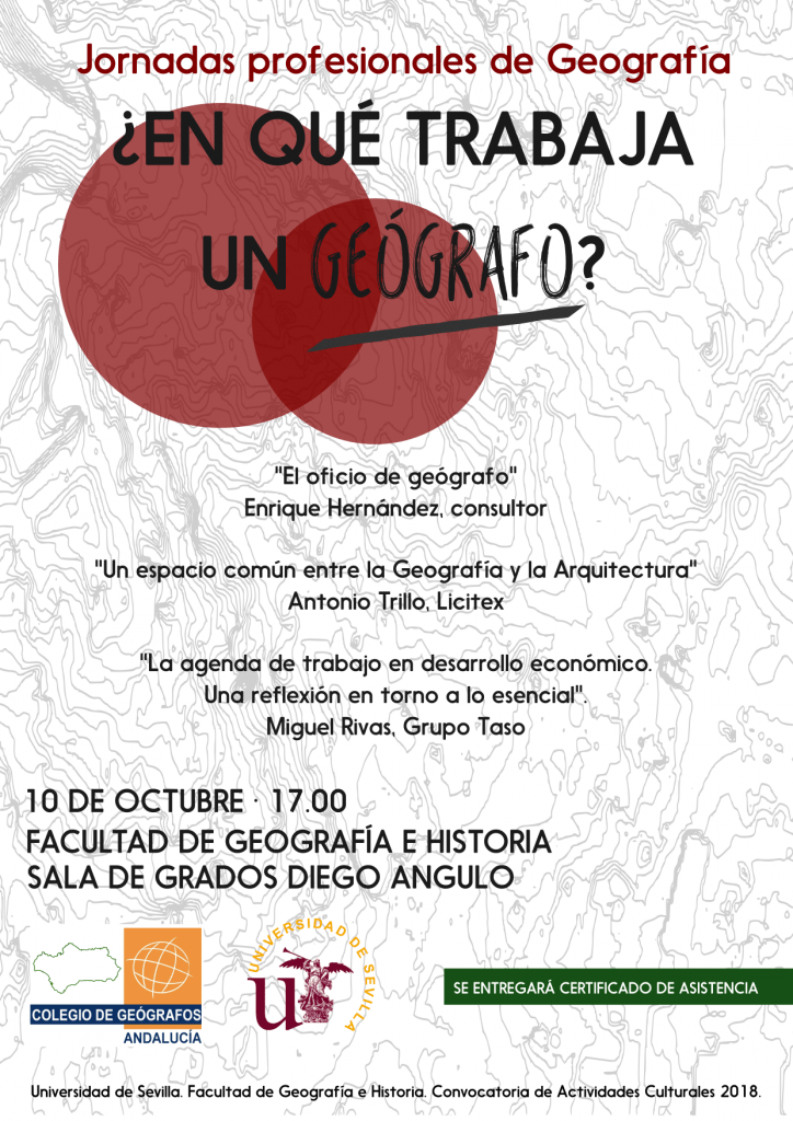 Jornadas profesionales de Geografía: ¿En qué trabaja un Geógrafo?