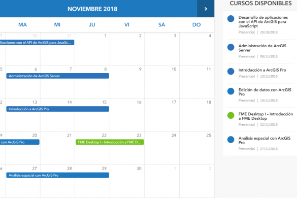 image003 Esri España - Cursos para el mes de noviembre 2018