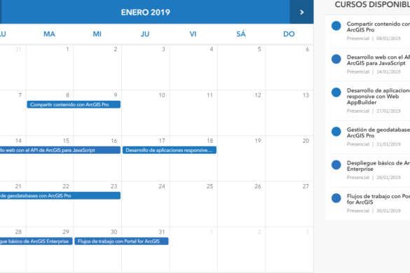 image003 cursos presenciales ESRI España Enero y Febrero 2019