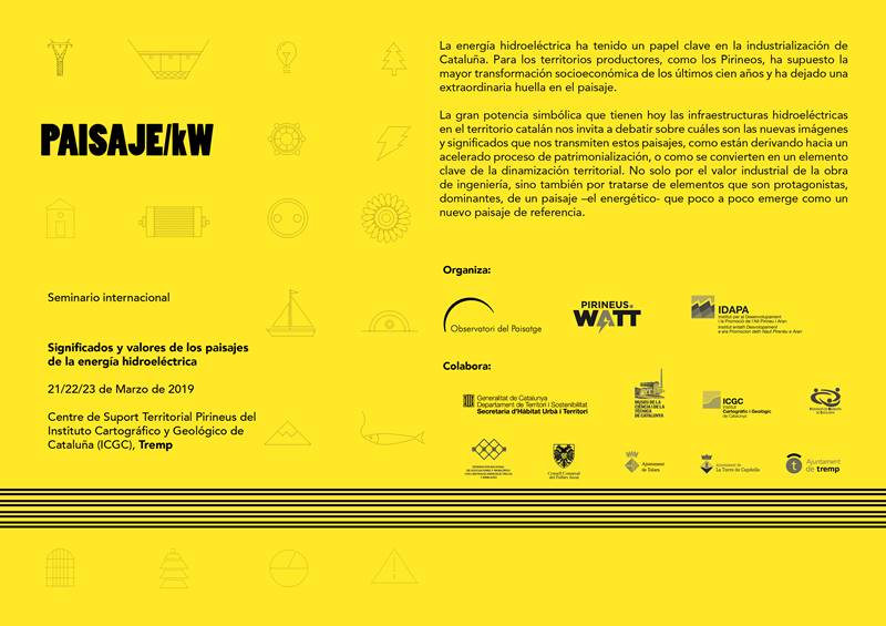 Seminario PAISAJE / KW