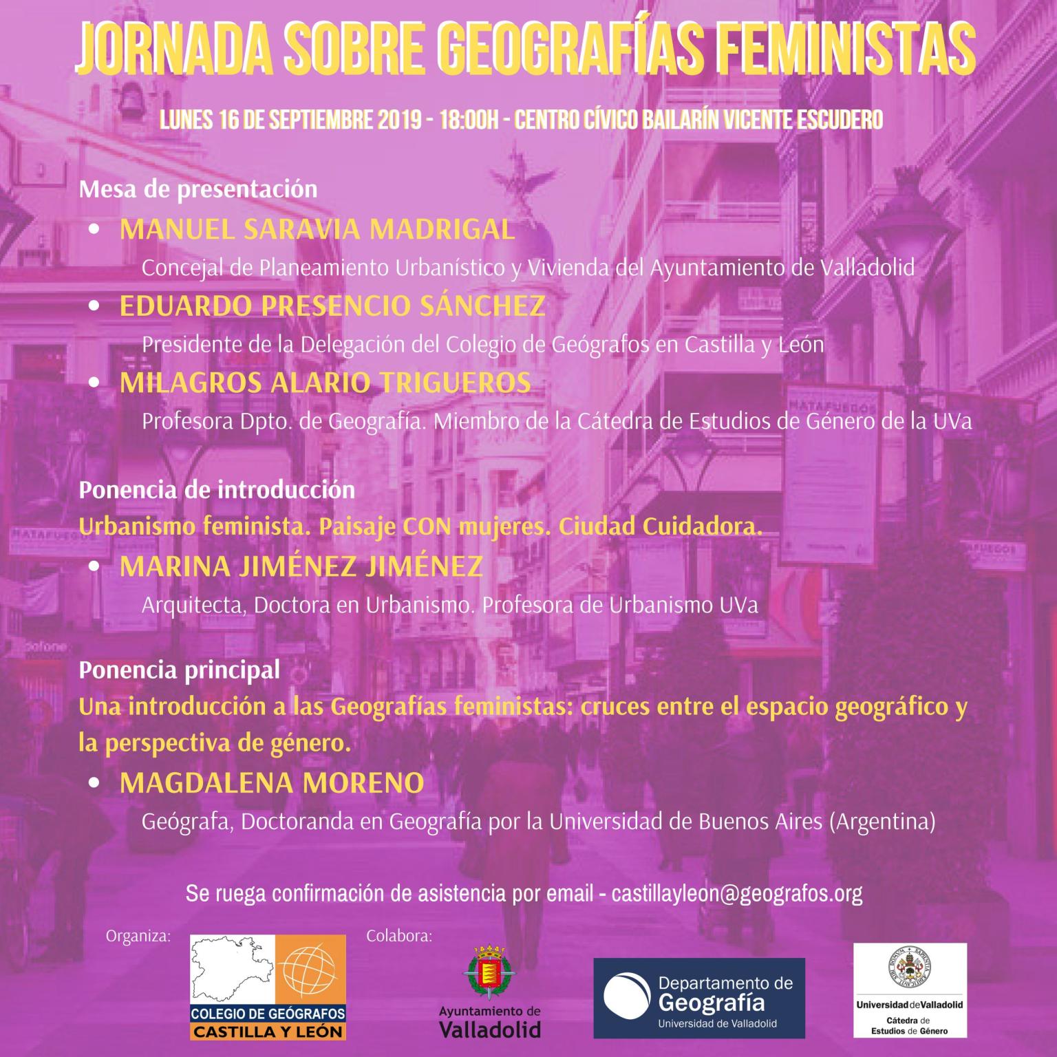Jornada sobre Geografías Feministas