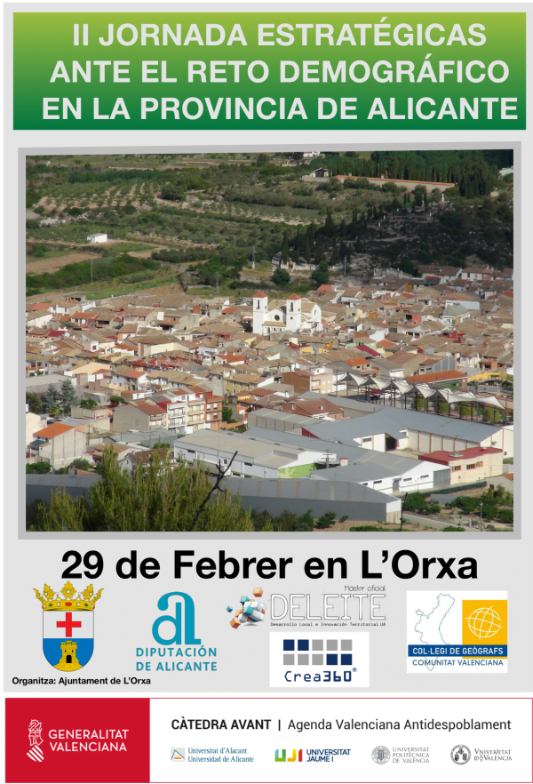 II Jornada Estrategias ante el reto demográfico en la Provincia de Alicante