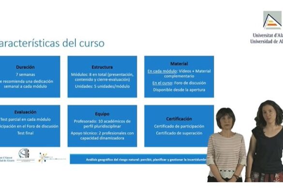 MOOC Análisis geográfico del riesgo natural - 3ª edición