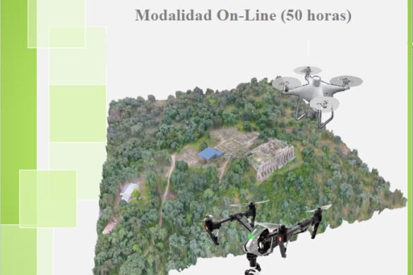 curso "Aplicación de drones a la generación de cartografía, fotogrametría y modelos 3D"