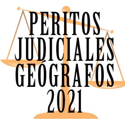 Peritos judiciales geógrafos 2021