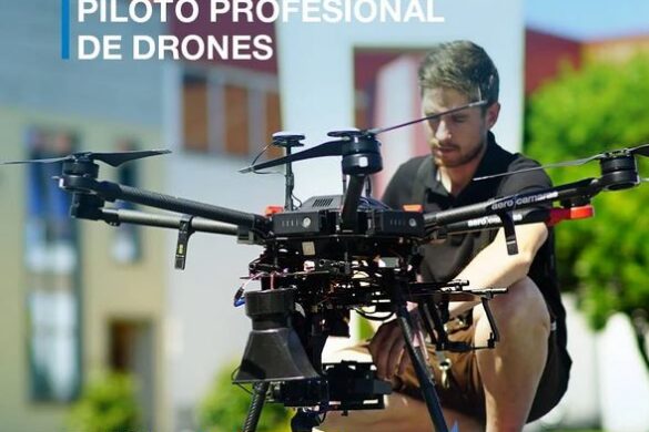Curso oficial de piloto de drones aerocamaras