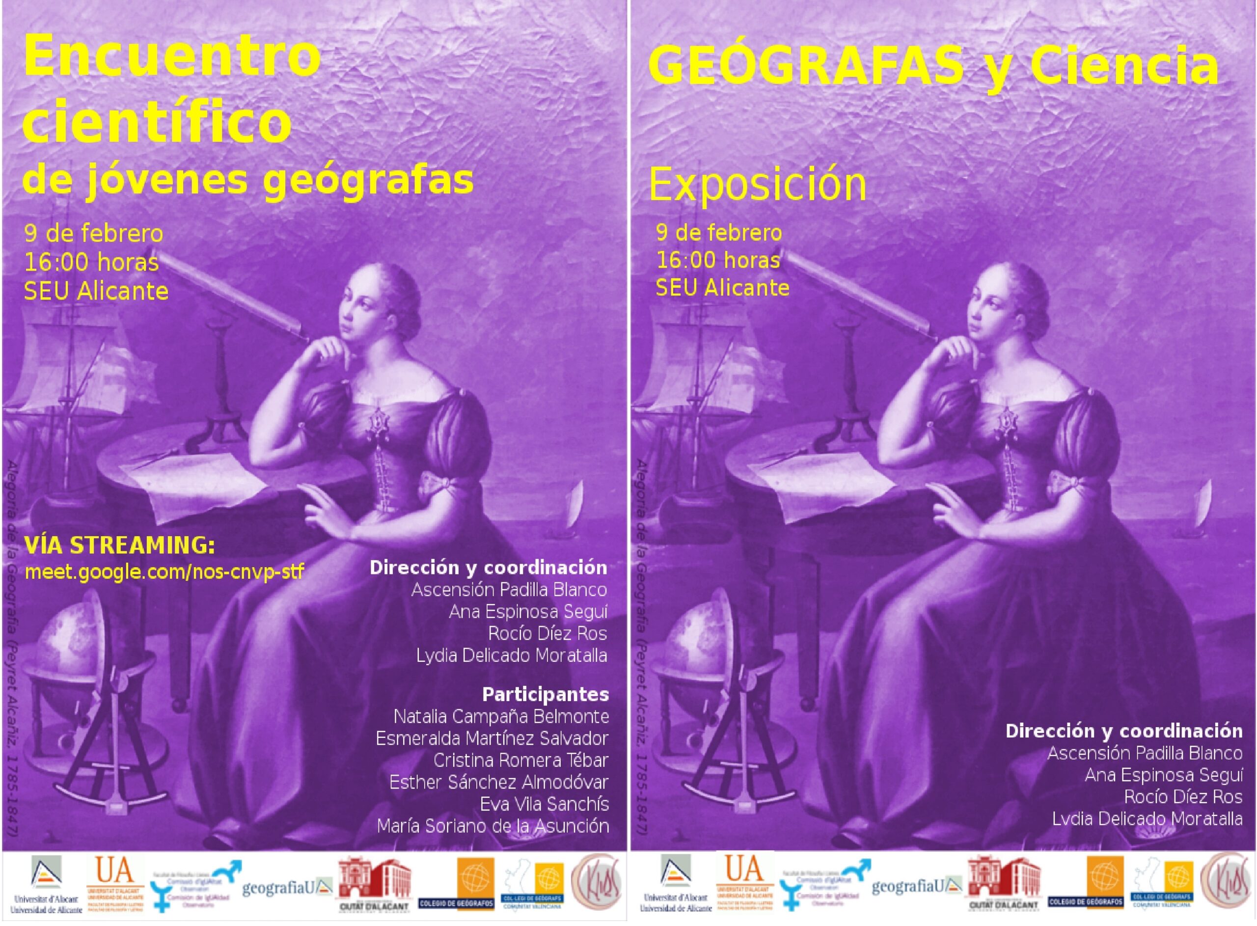 Encuentro científico de jóvenes geógrafas
