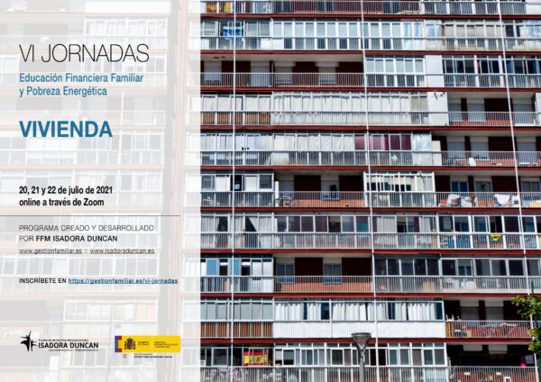 VI Jornadas de Educación Financiera Familiar y Pobreza Energética organizado por la fundación FFM Isadora Duncan