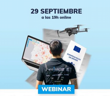 Webinar GRATUITO sobre gestión de operadores de drones