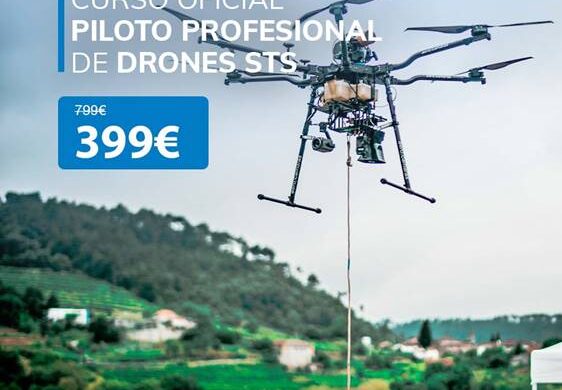 Curso Oficial  Piloto Profesional de Drones STS con descuento directo especial