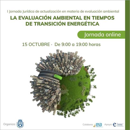 Jornada evaluacion ambiental en tiempos de transición energética