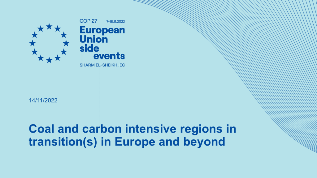 Coal and Carbon Intensive Regions in Transition(s) in Europe and Beyond
